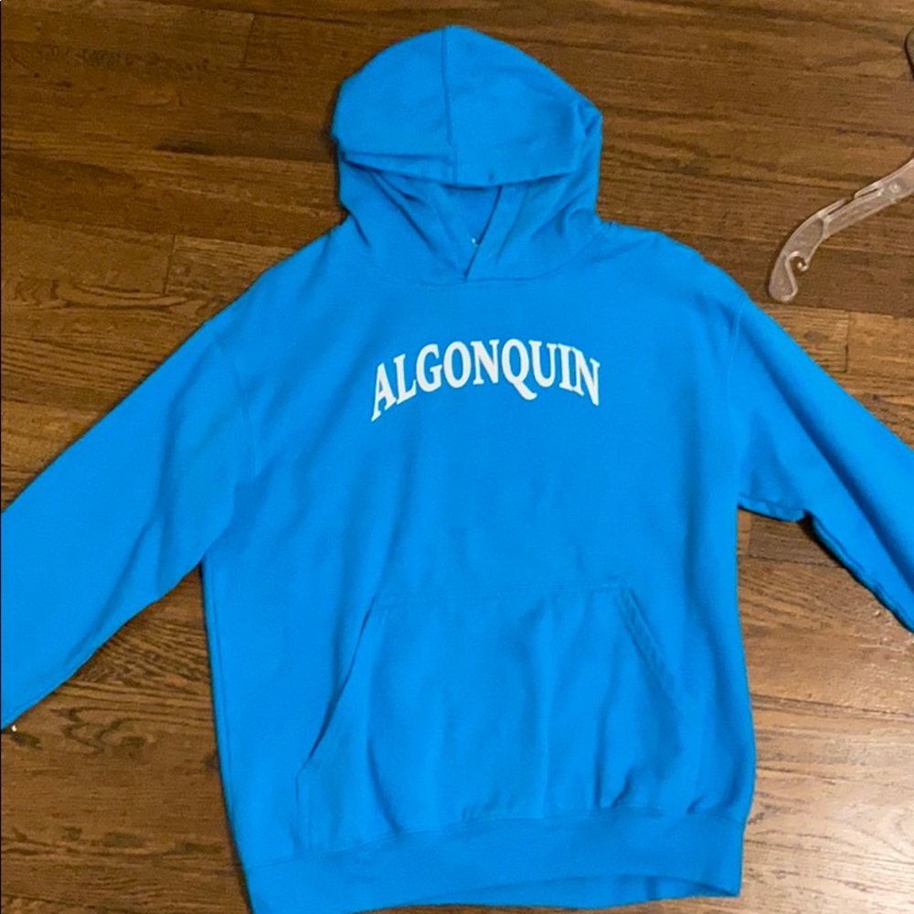 Blue ALGONQUIN sweatshirt